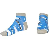 AbgeStrumpft Sneakersocken AbgeStrumpft Flugzeug Sneaker (1 Paar, 1-Paar, 1 Paar) lustiges Design