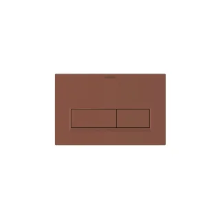 KLUDI UNIFIX Betätigungsplatte Eckig 244 x 160 mm Matt Vermilion 32PP01O5