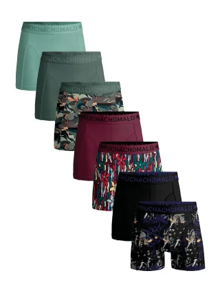 Muchachomalo Herren Boxer Shorts - 7er Pack - Herren Unterwäsche