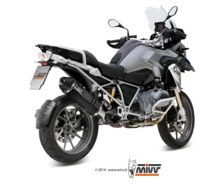 Sport Auspuff MIVV Speed Edge Steel Black BMW R 1200 GS Bj. 2013-2018 EURO-3/EURO-4 mit ABE