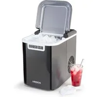 Arebos Eiswürfelmaschine Ice Cube Maker, 12 kg / 24 h, 10-15 Minuten Produktionszeit