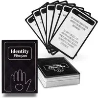 Goods+Gadgets Spiel GOODS+GADGETS Identity Kartenspiel – Personality Quiz & Familienspiel, Identity Kartenspiel, Personality & Quiz-Spiel Frage-Spiel