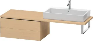 Duravit L-Cube Unterschrank für Konsole Natur Eiche Matt 820x547x400 mm - LC583903030 LC583903030