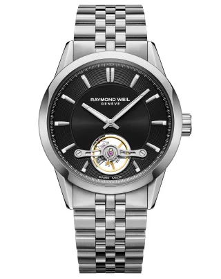 Raymond Weil Freelancer Silber Herren Armbanduhr 2781-ST-20051