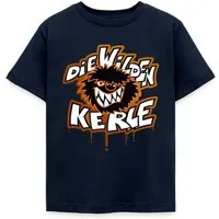 Spreadshirt T-Shirt Die Wilden Kerle Logo Tropfen Graffiti Kinder T-Shirt (1-tlg)