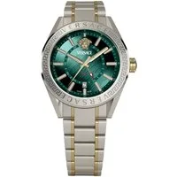 Versace Schweizer Uhr V-CODE GMT VEAFA0524, Mit Echtheitskarte und CLG Sicherheitsnummer