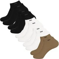 BOSS Sneakersocken AS Uni CC (5-Paar) mit eingewebtem Boss Logo
