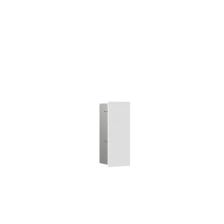 Emco Asis pure Unterputz-WC-Bürstengarnitur 975551304 170x435mm, Türanschlag links, weiß matt
