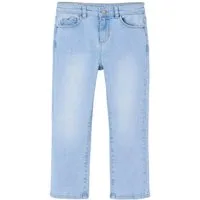 vertbaudet 7/8-Caprijeans Mädchen Slim-Jeans, Hüftweite COMFORT