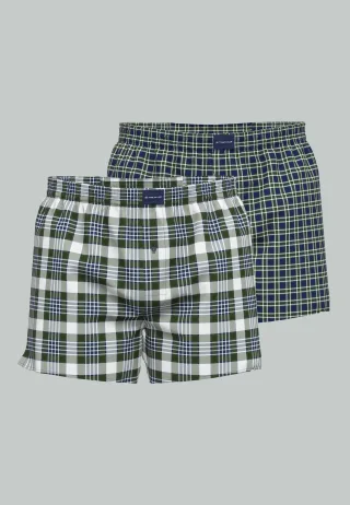 Tom Tailor - Tom Tailor 75089_5100 334_grün-dunkel-Karo 334_grün-dunkel-Karo - Gr. - XXL
