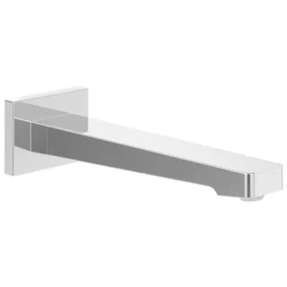 Villeroy und Boch Badewannenauslauf Square TVT12500200061 75x55x224mm für Wandmontage Chrom