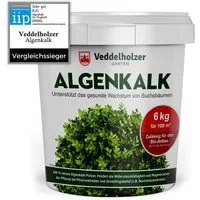 Veddelholzer Bodenverbesserer 6kg Bio Algenkalk 100% reines Pulver aus Meeresalgen Buchsbaumdünger, stärkt Widerstandskraft & Regeneration des Buchsbaum, Naturdünger Spritzmittel, beim Buchsbaumzünsler