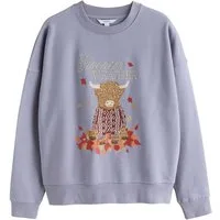 Next Sweater Sweatshirt mit Herbst-Grafik, Hamish (1-tlg)
