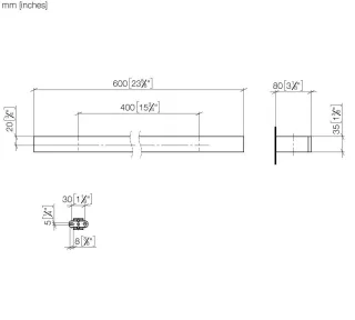 Dornbracht Badetuchhalter 83060780-42