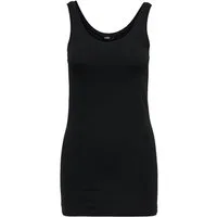 ONLY Longtop Damen Tank Top Long Lang Shirt schwarz weiß 1er 2er 3er 4er 5er PACK