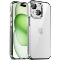 FITSU Handyhülle Transparente Hülle für iPhone 15 Case Durchsichtig 6,1 Zoll, Ultraklare Handyhülle Case transparente Schutzhülle mit Eckenschutz
