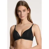 CALIDA Triangel-BH Cate Satinblende, ohne Bügel, Single-Jersey Qualität, elastisch, weich