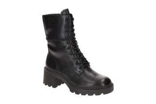 Tamaris Damen Stiefeletten 1-25220-47 in Schwarz - bequeme Ankle Boots