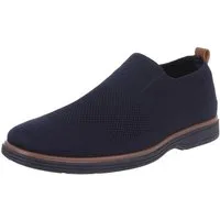 Coolwalk Hochwertige Slips-on Herrenschuhe für Freizeit und Alltag Slipper (89951927) Blockabsatz Slipper in Dunkelblau