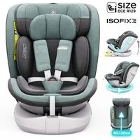 Daliya® Autokindersitz ROTAZIONE Kindersitz, Autositz, Kinderautositz, Babyschale, ab: ab Geburt, bis: bis 12 Jahre, ab: 40 cm, bis: 150 cm, 8-stufige Sitzneigungsverstellung, höhenverstellbare Kopfstütze