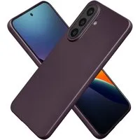 kwmobile Smartphone-Hülle Handyhülle für Samsung Galaxy A57 5G Hülle, Silikon Case metallisch schimmernd - Schutzhülle Cover
