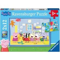 Ravensburger Puzzle Peppas Abenteuer, 12 Puzzleteile, Made in Europe