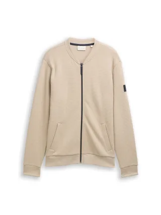 Tom Tailor - Bomberjacke aus Baumwolle light cashmere - Gr. - XXXL