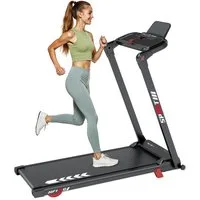 YEE RUN Laufband für Zuhause, 4 in 1 Treadmill klappbar, 6% Steigung, 3HP, 1-14 km/h
