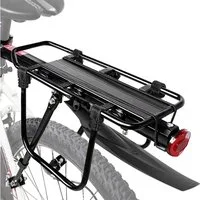 LuxusKollektion Fahrrad-Gepäckträger Fahrrad Gepäckträger Set Einstellbare Universal Aluminiumlegierung