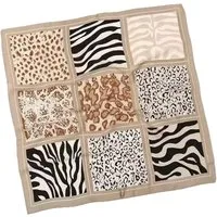 LK Trend & Style Halstuch Animalprint -Tuch – Seideneffekt 70x70, so vielseitig nutzbar