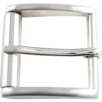 BELTINGER Gürtelschnalle mit Rolle 4,0 cm, Buckle Wechselschließe Gürtelschließe 40mm Massiv, (1-St)