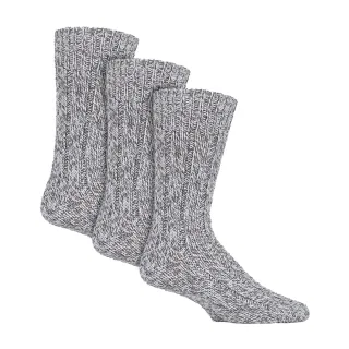 3er-Pack Herren Wollstiefelsocken | Dicke Pennine Walker Socken | Outdoorschuh-Socken