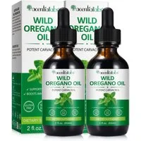 ALIVER Wildes Oregano Öl Liquid Tropfen mit Carvacrol Vegan Natur 100% Rein TROPFEN, Nahrungsergänzungsmittel, Acentiallabs, Öl, Oregano