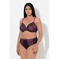 Ulla Popken Bügel-BH TruYou Bügel-BH Spitze Zierbänder