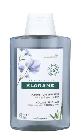 Klorane Volume Shampoo With Organic Flax.