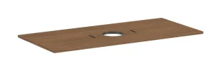 Hansgrohe Konsole Xilesa E 1180x550mm m.Ausschnitt mitt.Aufsatzwasch.o.Hl Eiche Kaschmir, 54277550 54277550