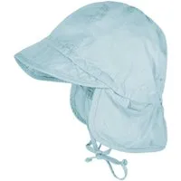 MAXIMO Schirmmütze GOTS BABY-Schildmütze, Nackenschutz, Bindeband, Waschoptik, UV (1-St)