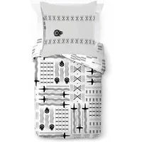 Star Wars Kinderbettwäsche Star Wars Patterned Check, Linon, 2 teilig, 100% Baumwolle