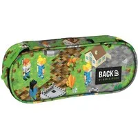 DERFORM Federtasche Pixel Games Schlamper Etui Faulenzer Schlampermappe Stifte Mäppchen, (1-tlg)