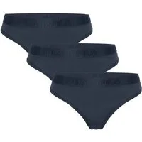 Fila String (3er Pack) Baumwollmix, elastisch, Logobund