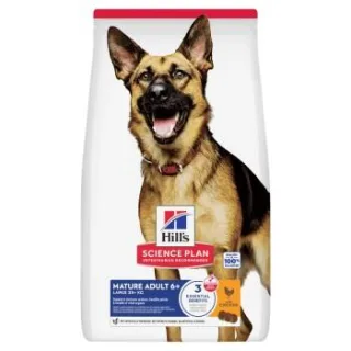 Hill's Science Plan Trockenfutter Hund, Large Breed Mature Adult, mit Huhn 18 kg