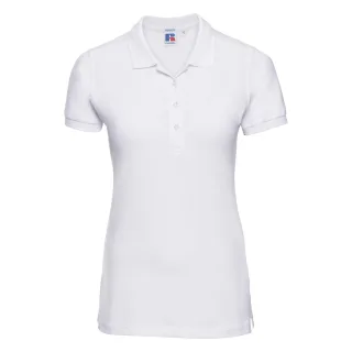 Russell - Polo-Shirt mit kurzen Ärmeln - Damen (Weiß)
