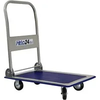 HELO24 Transportwagen Plattformwagen Klappbar Rollwagen Handwagen Klappwagen 150 kg