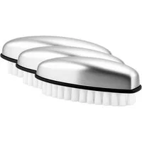 VABIONO Nagelbürste Nagelbürsten mit Edelstahlgriff 3er Set, 3er, Kostenfreier Versand