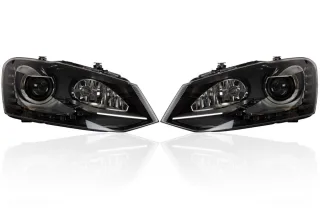 Bi-Xenon-Scheinwerfer-Set LED TFL für VW Polo 6R