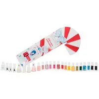 essie Kosmetik-Adventskalender, Mit Mini-Nagellacken, US-Nagellacke und Nagelpflege-Produkten.