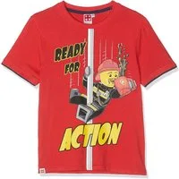 LEGO® kidswear Print-Shirt LEGO City Feuerwehr Jungen T-Shirt 4 6 8 10 Jahre Lego Kinderkleidung