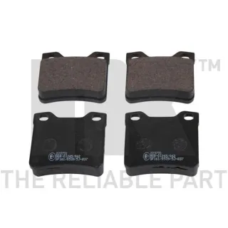 NK Bremsbel?ge hinten Peugeot 406 607