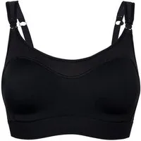 BERLEI Sport-BH Sport Ultimate Performance Sport Crop Top mit Bügel Black (Bustier, 1-tlg., glatt)
