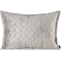 Eurofirany Kissenbezug BLINK43, Zierkissenhülle 45x45 cm oder 50x70 cm gesteppt mit silbernem Dekor